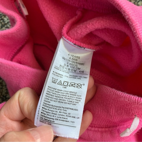 baby Gap Kids Pink Sweatpants size 4 Toddler - Picture 4 of 4